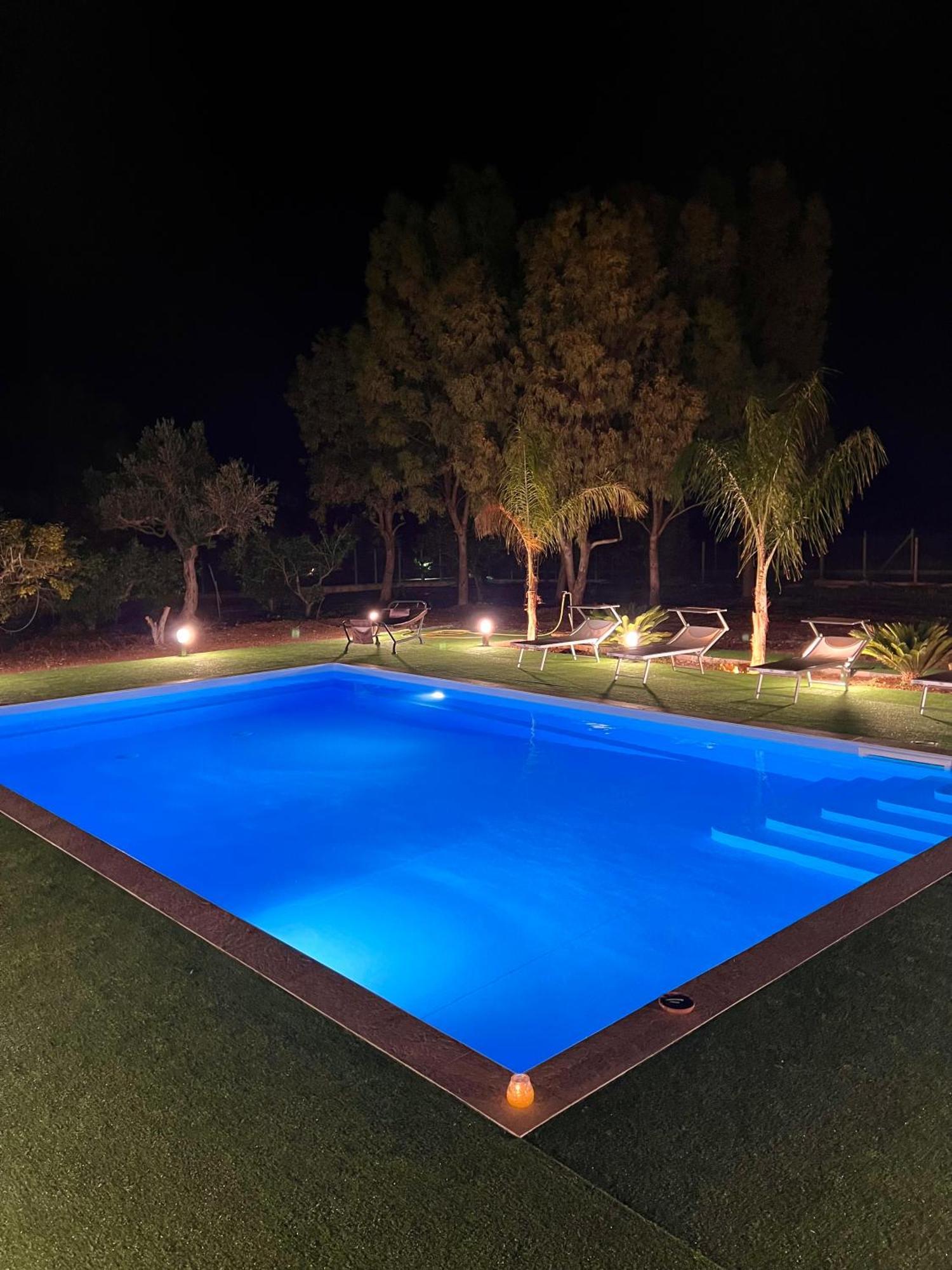 Villa Siciliana Con Piscina "Dal Picciotto" 马尔萨拉 外观 照片